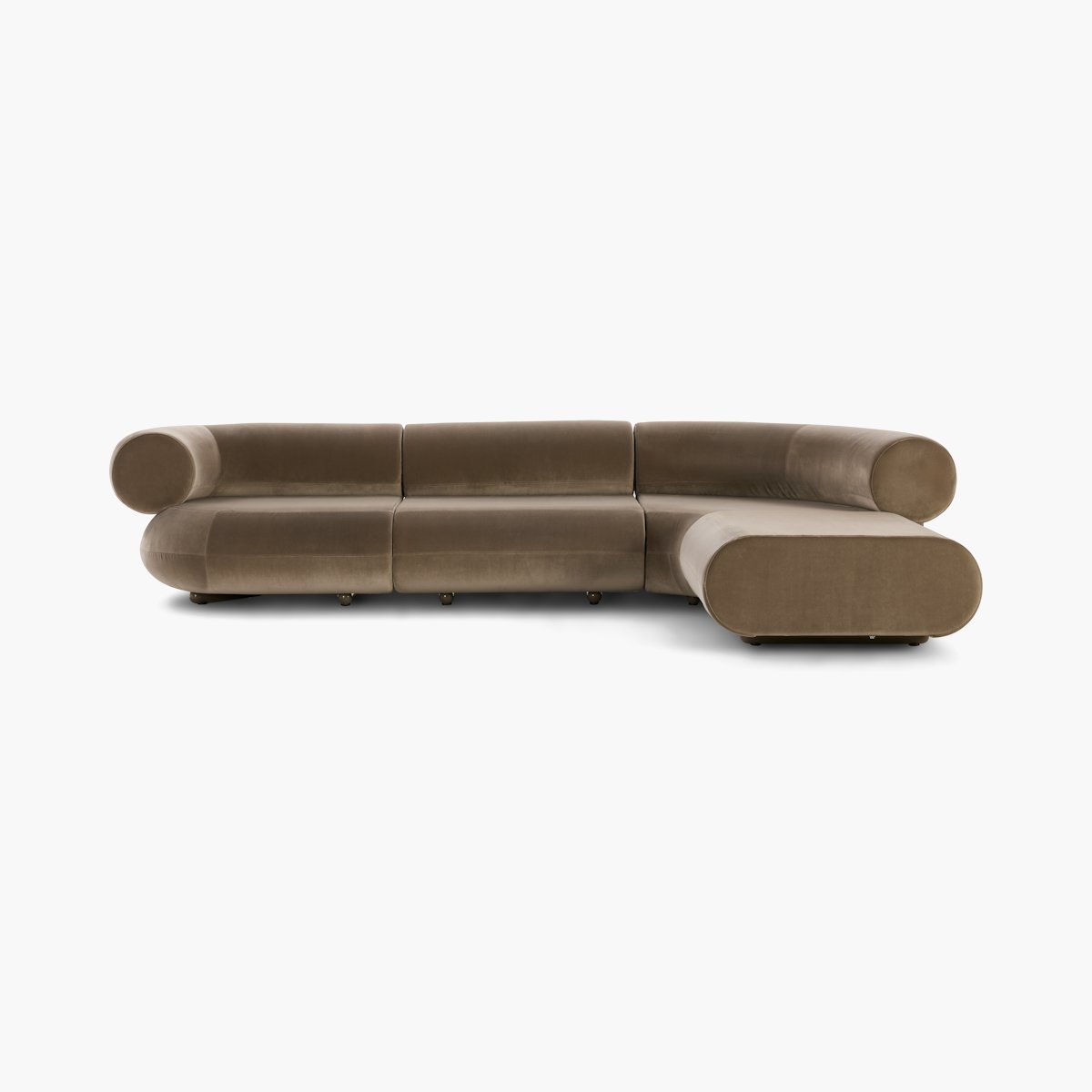 Fat L-Shaped Modular Sofa