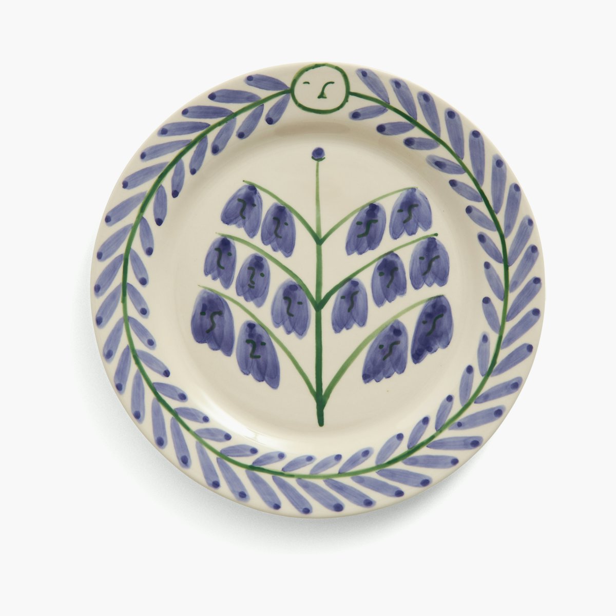 Bluebells Salad Plate