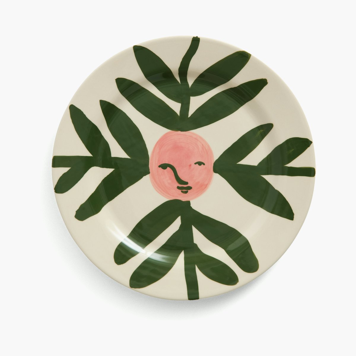 Blush Face Vine Salad Plate